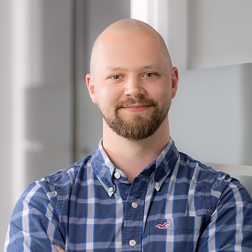 Portrait von Kevin Schaub (Juli 2023)